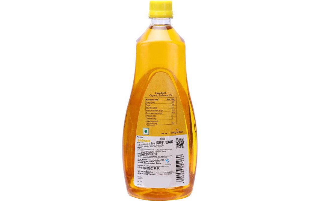 24 Mantra Organic Safflower Oil    Bottle  1 litre